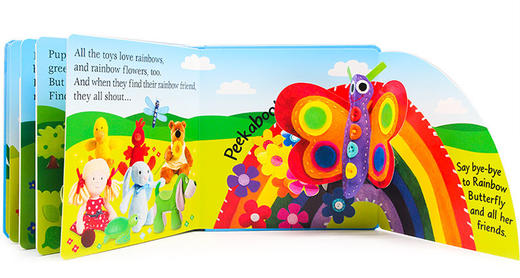 DK躲猫猫立体纸板书3册 单词 数字 颜色 英文原版绘本 Pop Up Peekaboo First Words Numbers Colours 英文版原版儿童英语启蒙书籍 商品图2