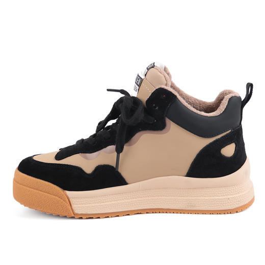 富贵吉祥2021运动青春洋气加绒棉鞋圆头休闲F218039 商品图8