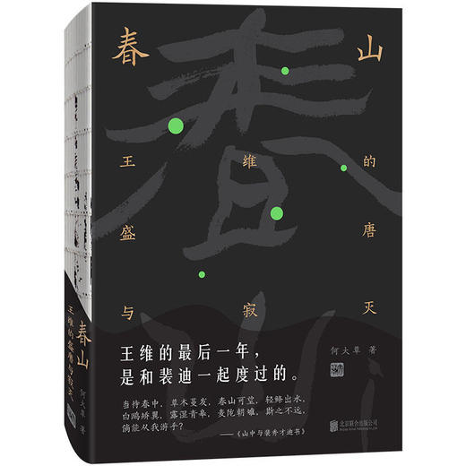 《春山：王维的盛唐与寂灭》王维的zui后一年，是和裴迪一起度过的。何大草作品（2020年豆瓣年度好书） 商品图0