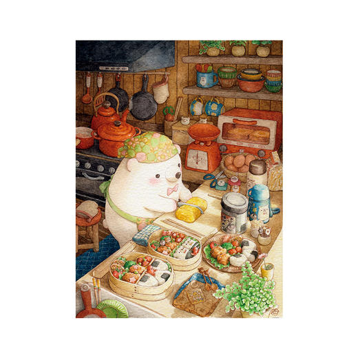 1200片 平面拼图 塑料拼图 H2569 山碕阳子-爱心便当 商品图0