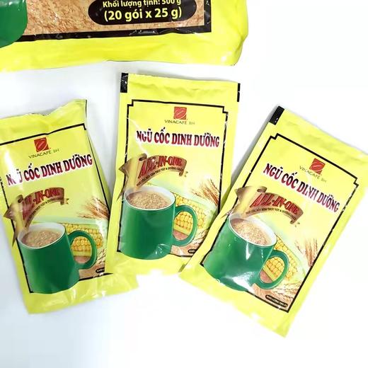 越南原装进口威拿速溶燕麦片500g营养早餐即食代餐玉米牛奶麦片 商品图1