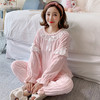 珊瑚绒睡衣女秋冬季韩版甜美可爱公主风家居服法兰绒加厚套装春秋 商品缩略图1