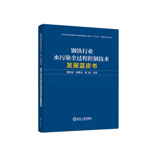 钢铁行业水污染全过程控制技术 发展蓝皮书/曹宏斌 谢勇冰 赵赫 商品图0