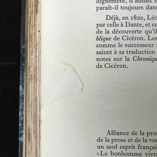 【法语】1929年 缪塞《文学评论集》 8幅插图 真皮精装18开 商品图12