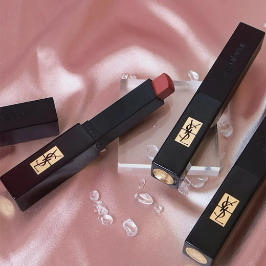 YSL圣罗兰小黑条唇膏口红302#305#307#网红色号显白提气质全新包邮 商品图3