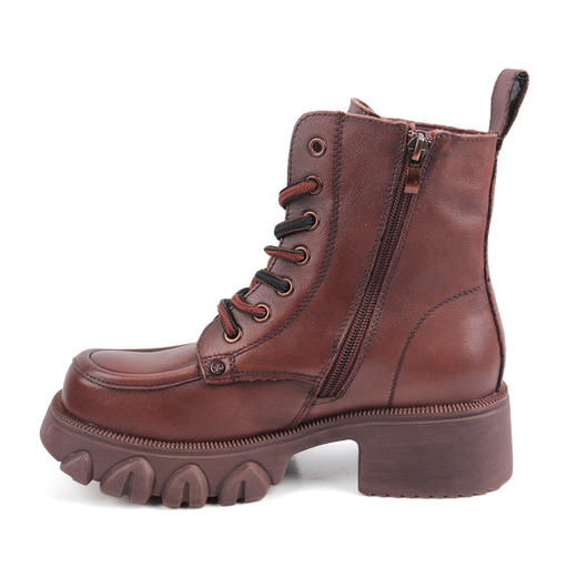 富贵吉祥2021时尚胶跟一体棉靴F218032 商品图3