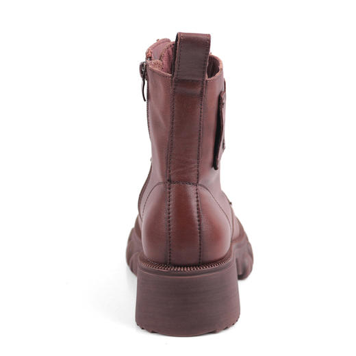 富贵吉祥2021时尚胶跟一体棉靴F218032 商品图5