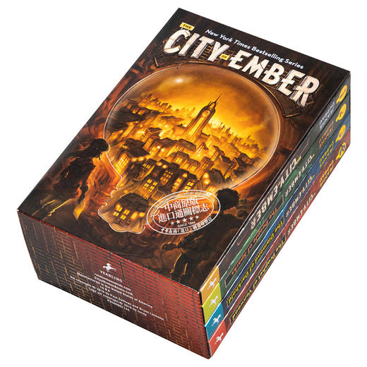 预售 【中商原版】微光城市4本套装 英文原版 The City of Ember Complete Boxed Set Jeanne DuPrau 商品图2
