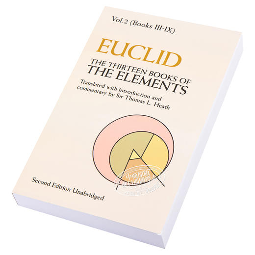 【中商原版】欧几里得：几何原本2 英文原版 The Thirteen Books of the Elements Vol.2 Euclid 商品图2