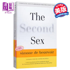 【中商原版】波伏娃 第二性 The Second Sex 英文原版 Simone De Beauvoir
