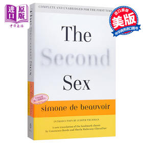 预售 【中商原版】波伏娃 第二性 The Second Sex 英文原版 Simone De Beauvoir