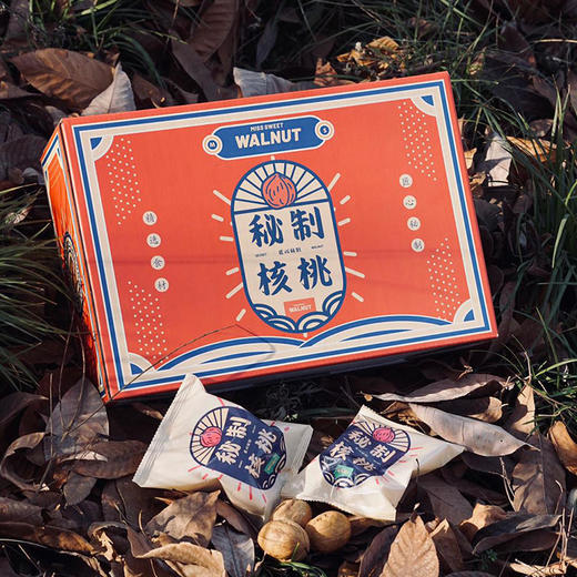 24小时低温烘烤 入味均匀 | WALNUT风物良食 秘制纸皮核桃2.5斤 独立包装坚果炒货[福利品] 商品图5