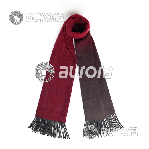 多色渐变羊绒大围巾 披肩 商品图3