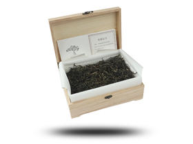 燕语百年古树生普小木盒