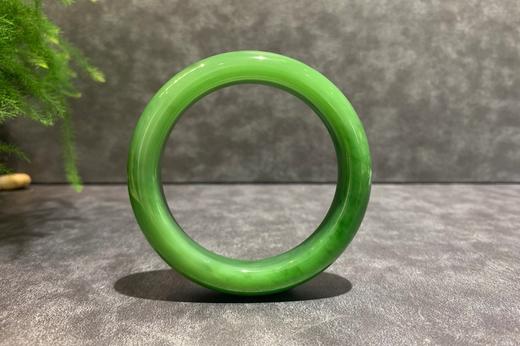 【御珠宫坊·传承系列】碧玉手镯58mm 商品图1