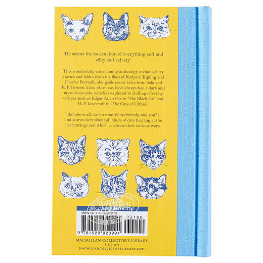 【中商原版】Collectors Library系列：关于猫的经典故事 英文原版 Classic Cat Stories 商品图1