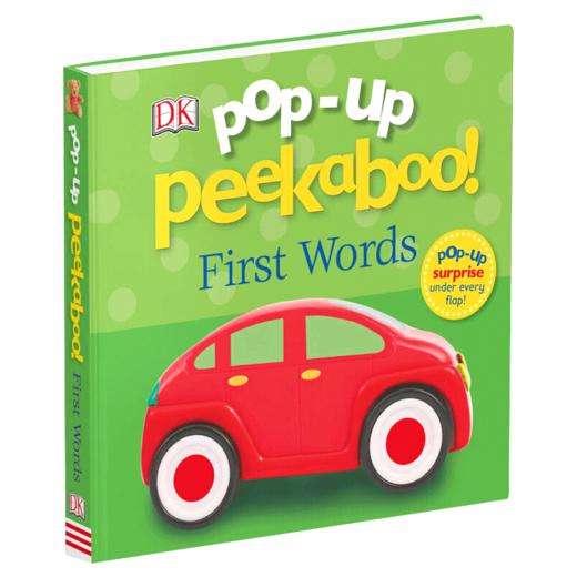 DK躲猫猫立体纸板书 单词 英文原版 Pop Up Peekaboo First Words 趣味亲子读物 儿童英语启蒙书籍 英文版进口原版书 商品图0