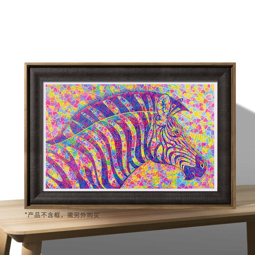 【折扣商品 不退不换】1000片 平面拼图 塑料拼图 H2527 Michael David Ward-花花斑马 商品图1