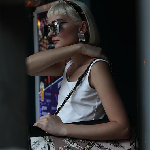 奇迹 链条帆布包 商品图2