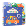 英文原版 Baby Touch Vehicles Tab Book 幼儿英文启蒙读物 撕不烂 宝宝大开本纸板触摸书 英文版 进口英语书籍 商品缩略图0