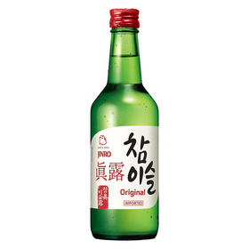 真露20.1°竹炭酒原味蒸馏酒360ml/1瓶/6瓶/12瓶/20瓶