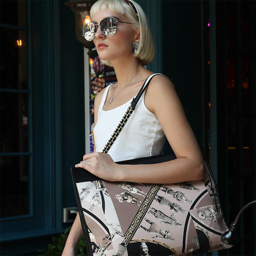 奇迹 链条帆布包 商品图3