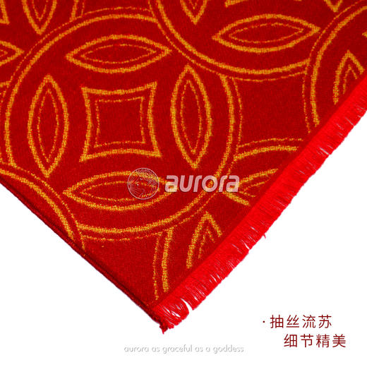 财源滚滚红围巾 商品图0
