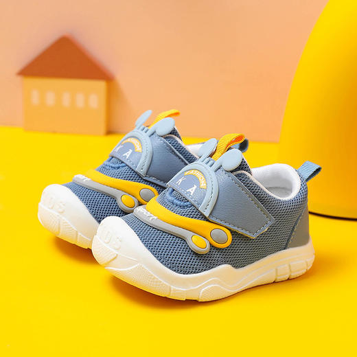 【防撞透气 贴心呵护】布拉米勒 2021秋季新款男宝宝学步鞋春秋透气婴儿鞋女 商品图6