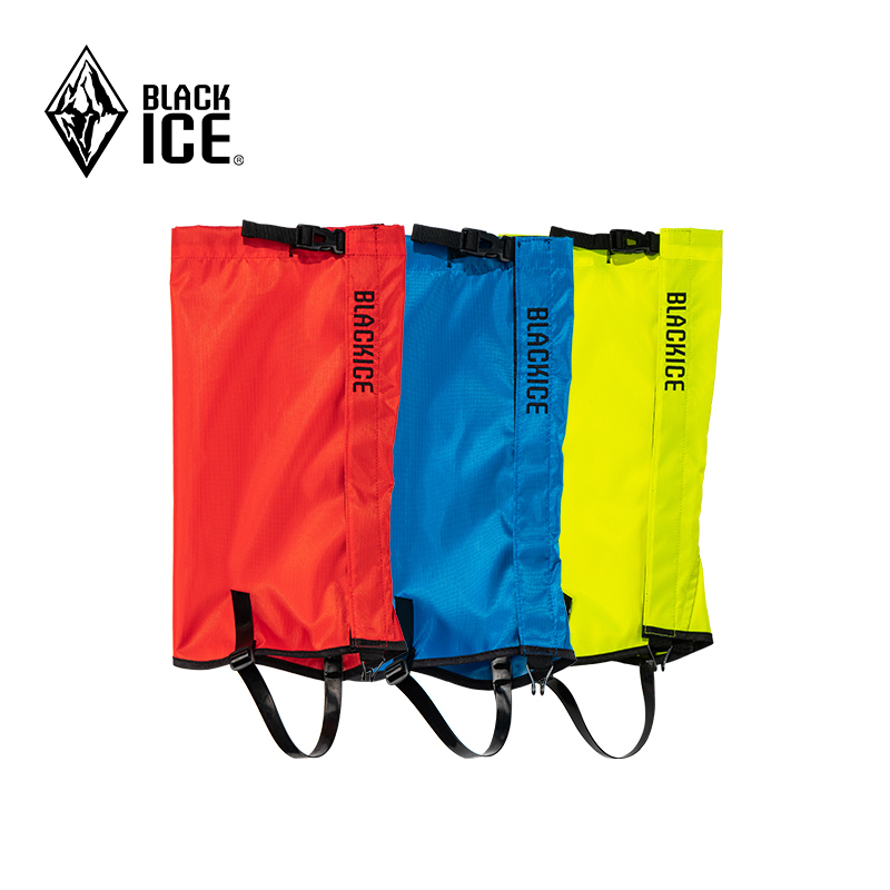 黑冰雪套户外登山徒步装备沙漠穿越防沙脚套防虫防风防水保护鞋套