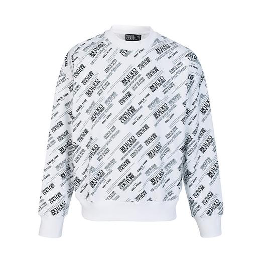 【单件超惠秒】Versace 范思哲 男士全棉字母logo卫衣外套10321 商品图0