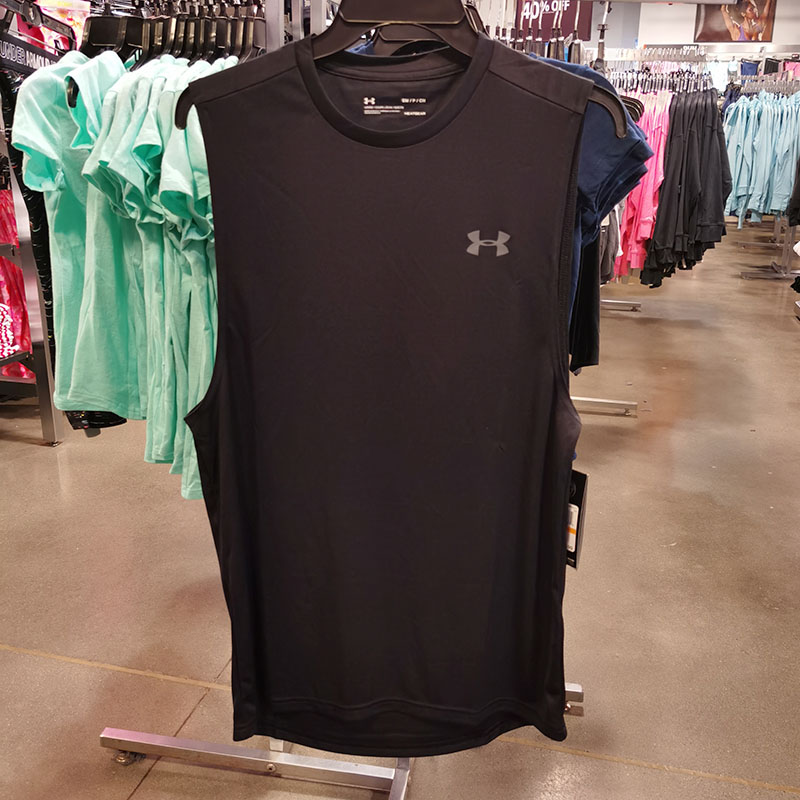 Under Armour/安德玛 男士夏季速干无袖圆领运动透气背心