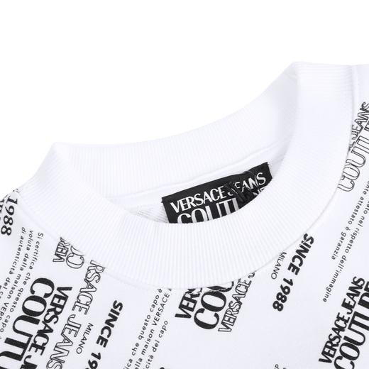 【单件超惠秒】Versace 范思哲 男士全棉字母logo卫衣外套10321 商品图3