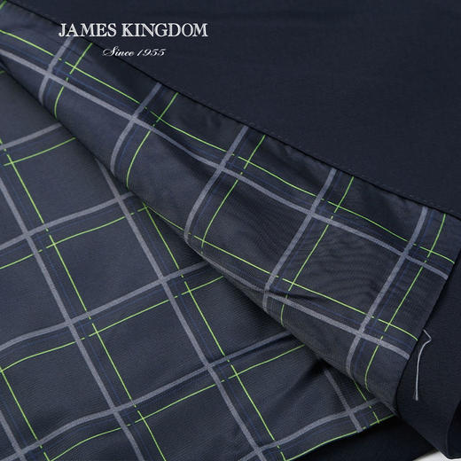 Jameskingdom 占姆士男士商务翻领时尚风衣  1款2色 商品图6