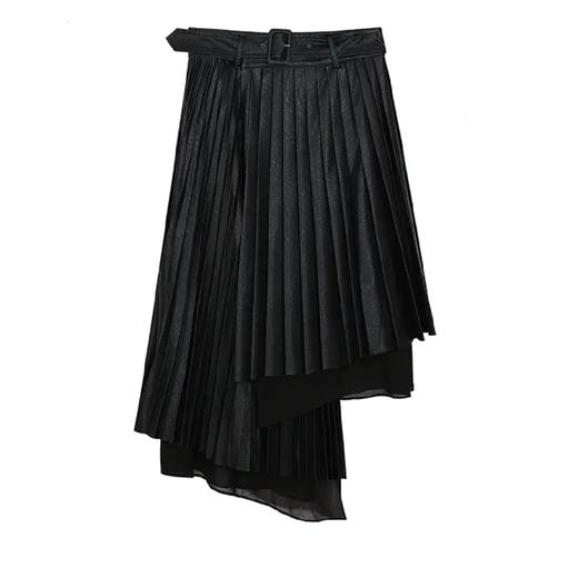 叠搭多层不对称半身裙 商品图0