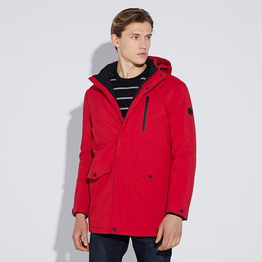 GOOD LUCK/德鲨三色可选连帽白鸭绒羽绒服L296591 商品图8