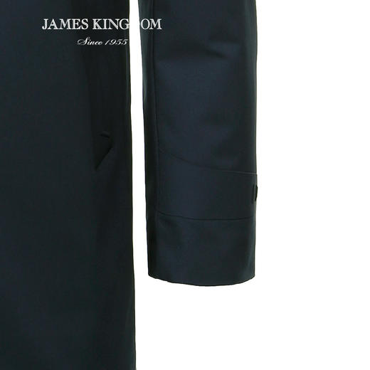 【耐磨防风】占姆士男士商务春季新款中年干部翻领中长款风衣外套男BF7L1E910 商品图5