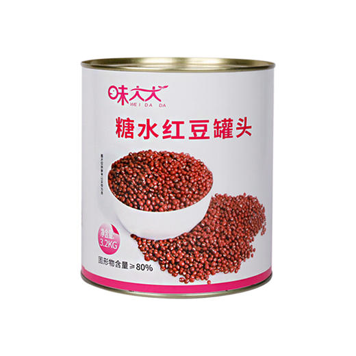 味大大红豆3.2KG（大罐） 开罐即食 商品图4