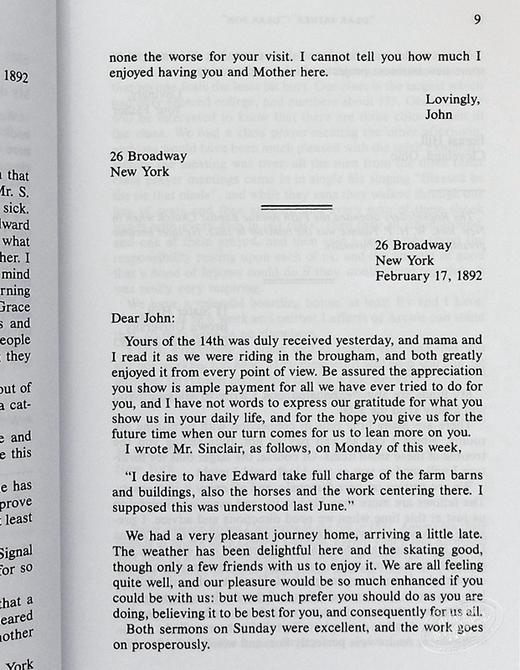 预售 【中商原版】Dear Father, Dear Son 英文原版 亲爱的父亲，亲爱的儿子：洛克菲勒父子的通信 J.W. Ernst 商品图7