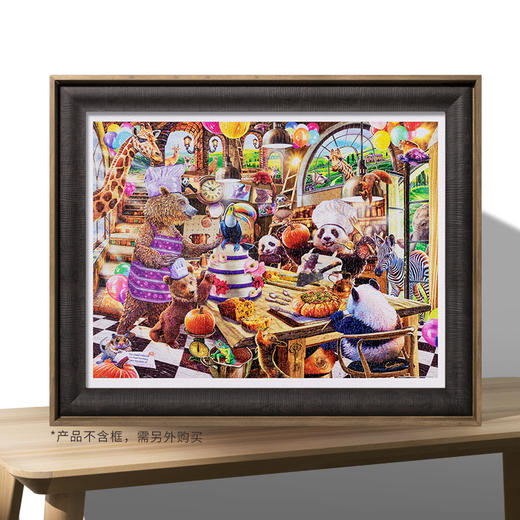 【折扣商品 不退不换】1200片 平面拼图 塑料拼图 H2525 Steve Sundram- 疯狂厨师 商品图1