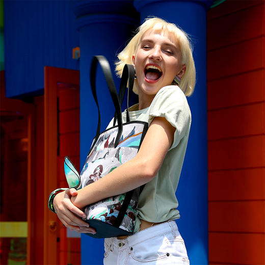 九色鹿 真丝口袋包 商品图2