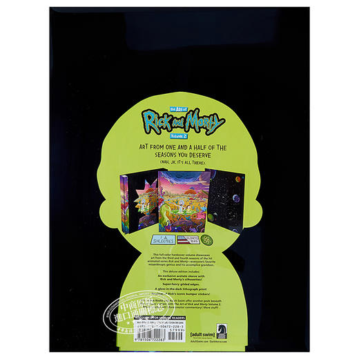 【中商原版】瑞克和莫蒂动画设定集2 豪华版 英文原版 The Art of Rick and Morty Volume 2 Deluxe Edition Jeremy Gilfor 商品图1