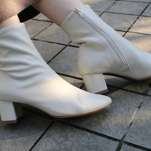 【à perles】时髦精必备的短靴，2.5/4.5cm两个高度 【清仓，不退不换】 商品图4