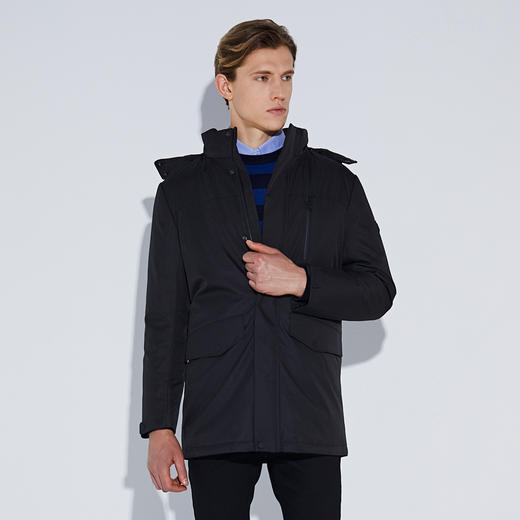 GOOD LUCK/德鲨三色可选连帽白鸭绒羽绒服L296591 商品图6