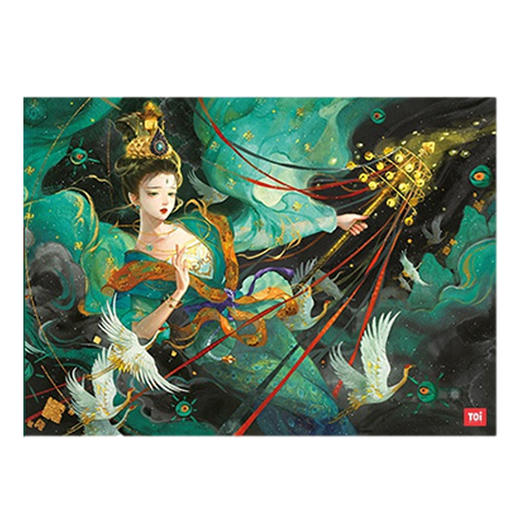 TOI图益新国潮拼图红尘系列国风成年人减压高难度女友礼物1000片 商品图0