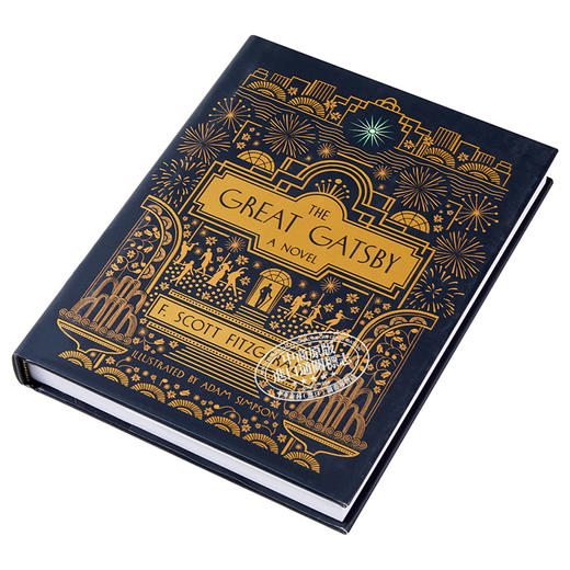 【中商原版】了不起的盖茨比 精装插图版 The Great Gatsby A Novel Illustrated Edition 英文原版 F Scott Fitzgerald 商品图2