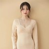 (认证面料)无痕保暖背心女士加绒加厚秋冬季带胸垫打底衫内发热内衣上衣 商品缩略图1
