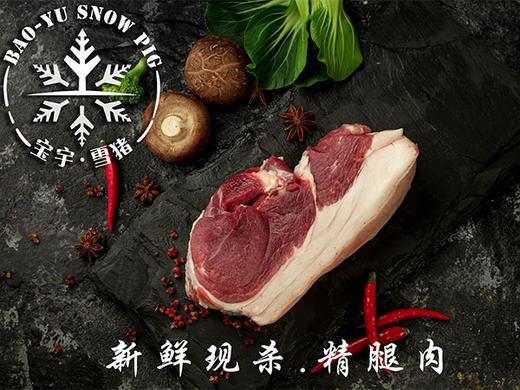 宝宇气调雪猪腿肉 商品图3