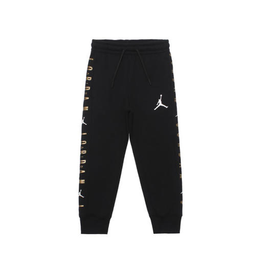 JORDAN乔丹AJ童装冬款男童连帽套头加绒运动卫衣长裤 JD2142062/JD2142064 商品图4