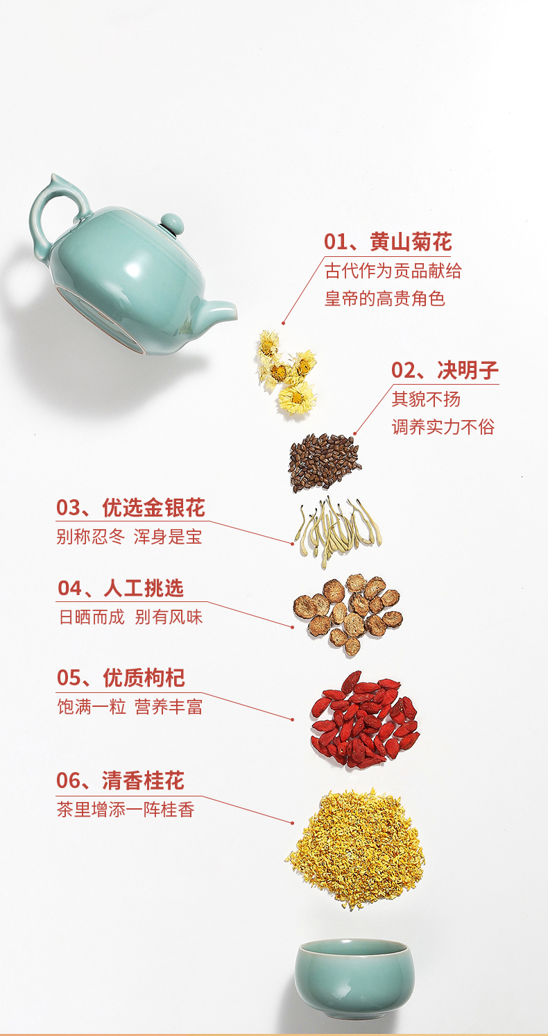 老字号雷允上菊花决明子茶 | 告别亚健康