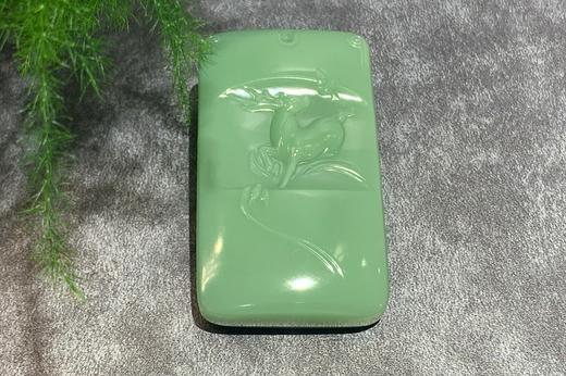 【御珠宫坊·传藏系列】碧玉鹿牌 商品图1